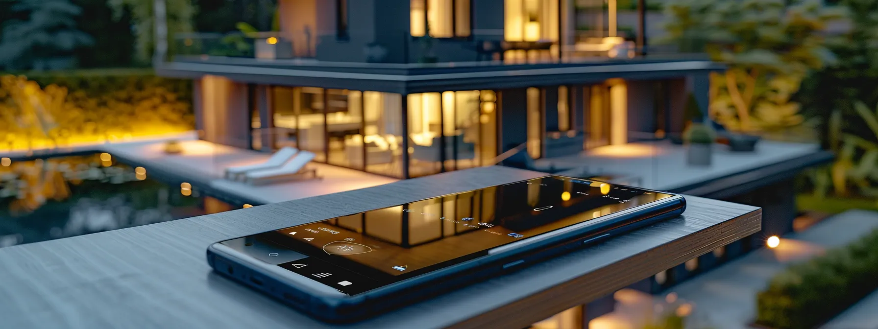 a smartphone displaying a sleek and user-friendly home builder website, showcasing fast loading speed and easy navigation for mobile users.