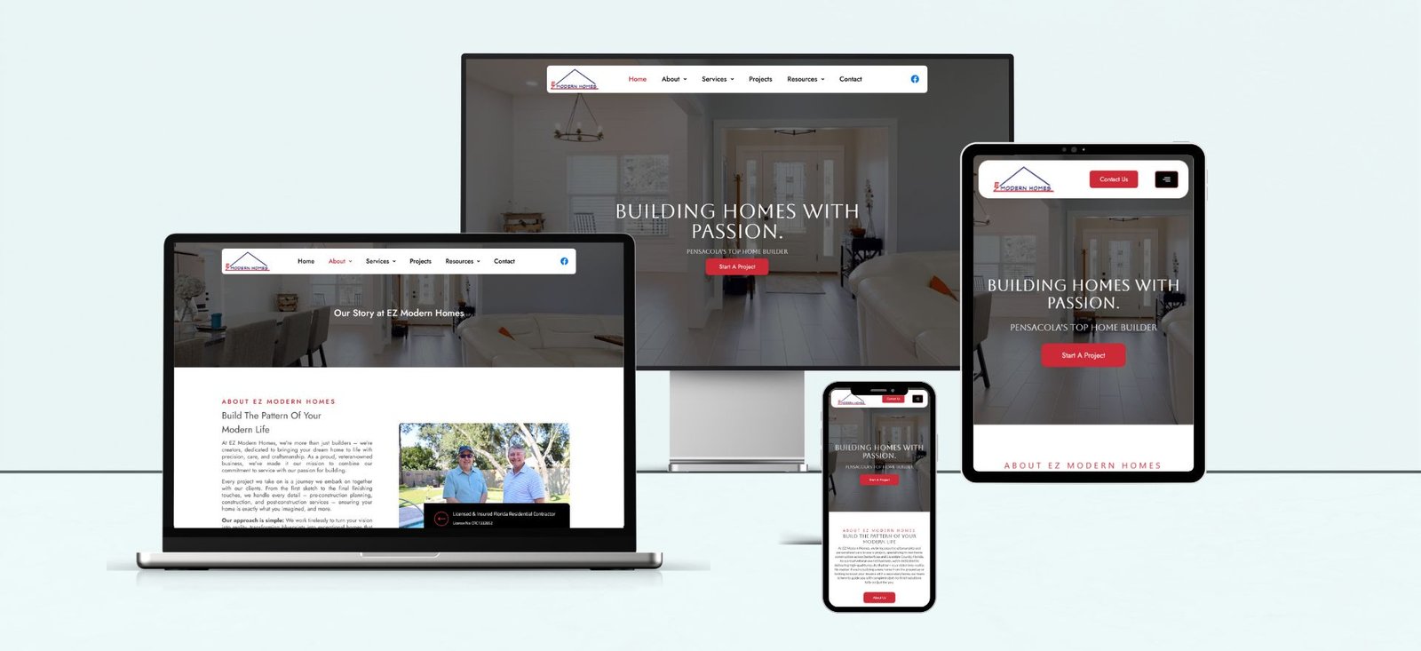 EZ Modern - Home Builder Marketers