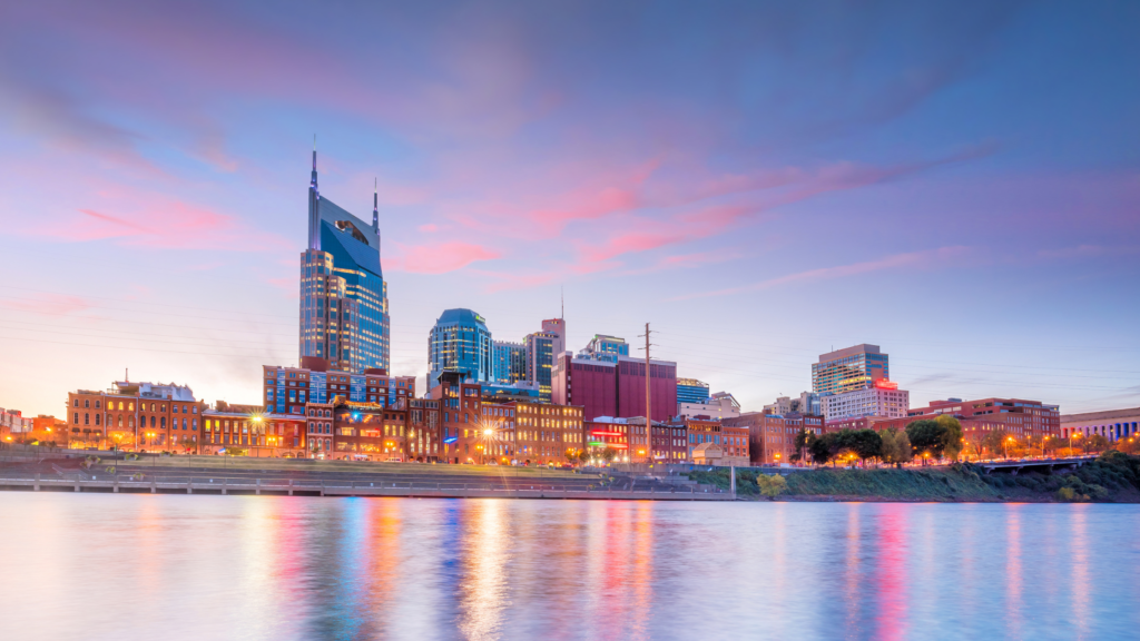 downtown-nashville-at-sunset-1024x576 - Home Builder Marketers